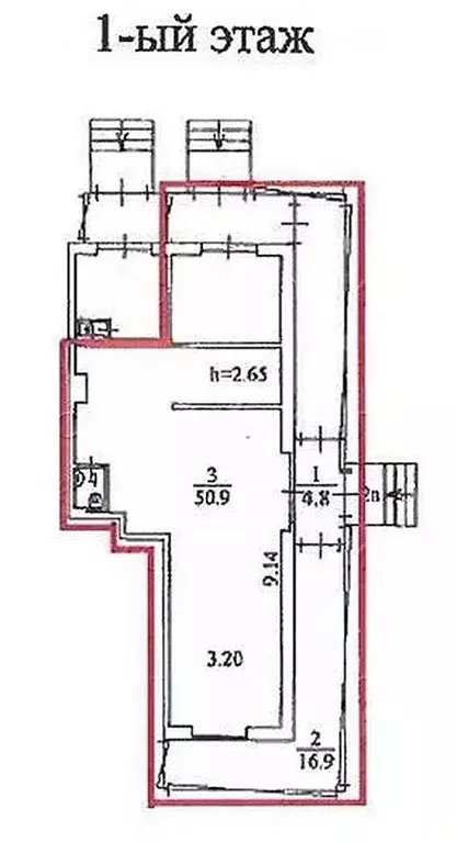 Торговая площадь в Москва Зеленый просп., 62К1 (99 м) - Фото 1