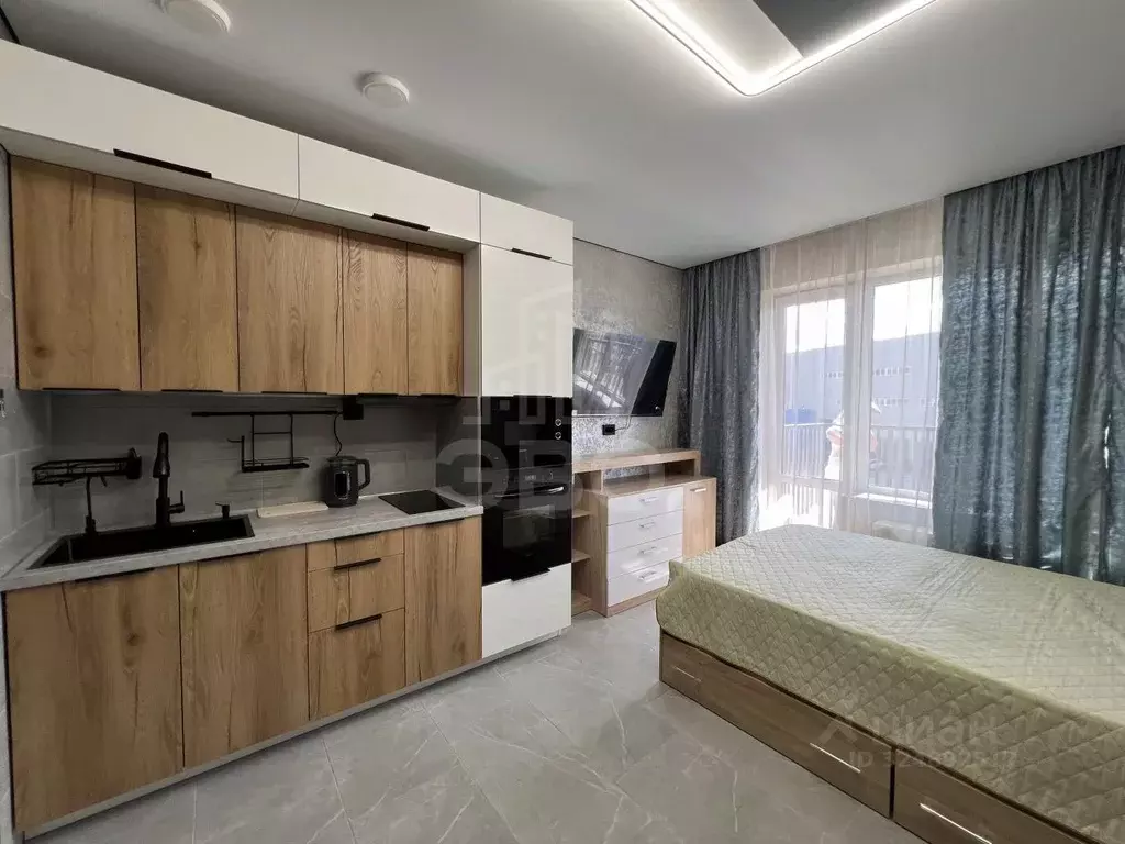 Студия Ленинградская область, Всеволожский район, пос. Бугры ул. ... - Фото 1