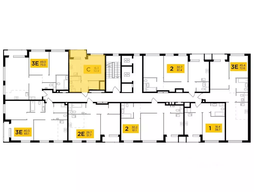 1-к кв. Москва Филатов Луг жилой комплекс, к5 (32.9 м) - Фото 0