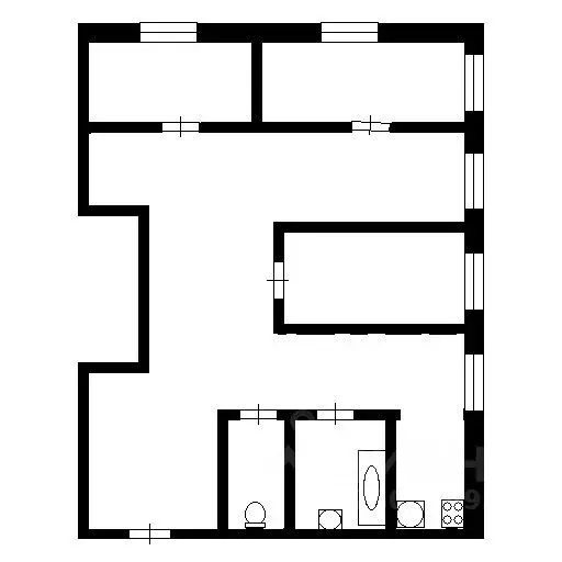 4-к кв. Пермский край, Лысьва ул. Куйбышева, 2 (63.0 м) - Фото 1