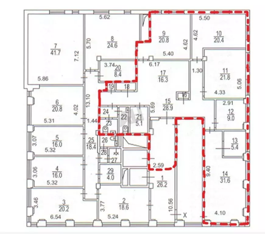 Помещение свободного назначения в Москва Краснопролетарская ул., 30С1 ... - Фото 2