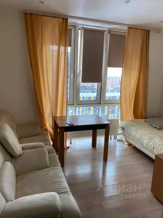 Студия Москва пос. Коммунарка, ул. Бачуринская, 7к1 (25.0 м) - Фото 1