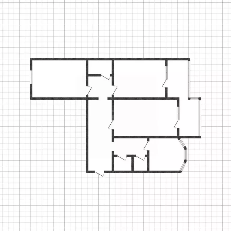 3-к кв. Курская область, Курск ул. Евгения Клевцова, 26 (78.9 м) - Фото 1