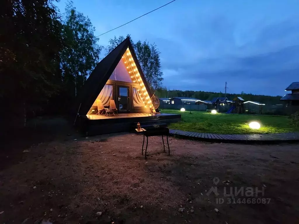 Дом в Ленинградская область, Приозерский район, Красноозерное с/пос, ... - Фото 0