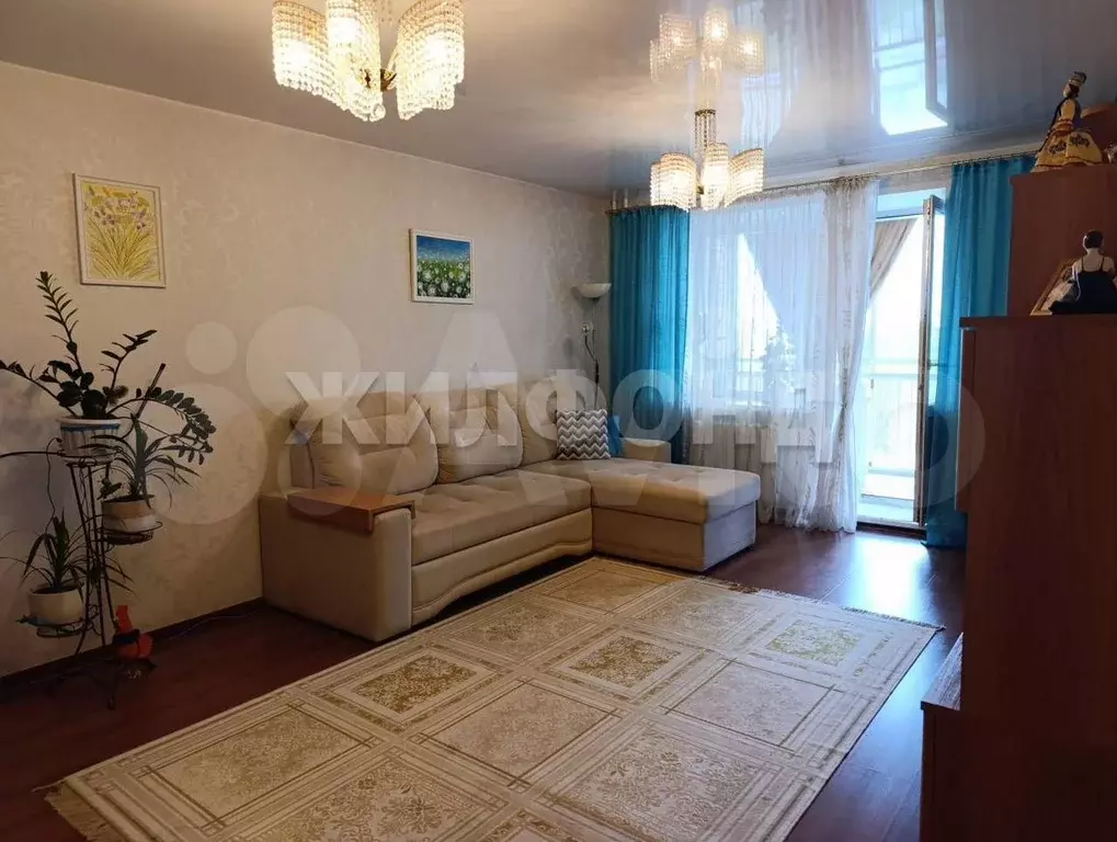 2-к. квартира, 66,1 м, 8/10 эт. - Фото 0
