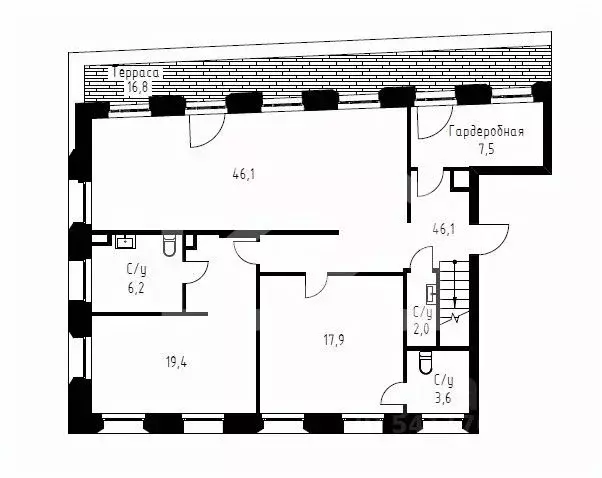 Помещение свободного назначения в Москва Пятницкая ул., 40С1 (199 м) - Фото 2