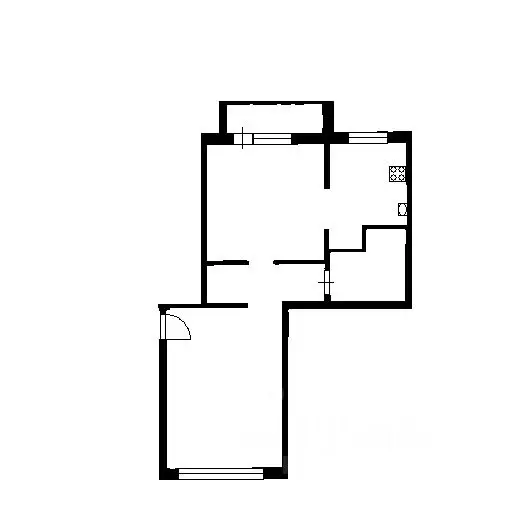 1-к кв. Челябинская область, Челябинск ул. Косарева, 71 (40.0 м) - Фото 2
