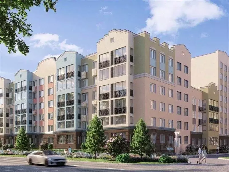 2-к кв. Кировская область, Киров ул. Дмитрия Козулева, 9к2 (67.14 м) - Фото 1