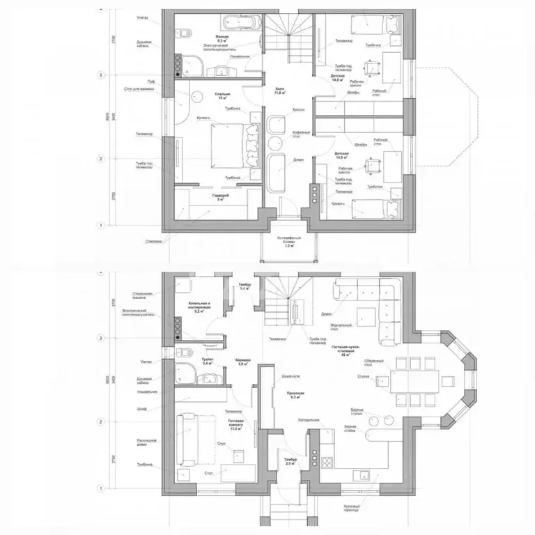 Коттедж в Ханты-Мансийский АО, Нягань ул. Дедюхина (166 м) - Фото 2