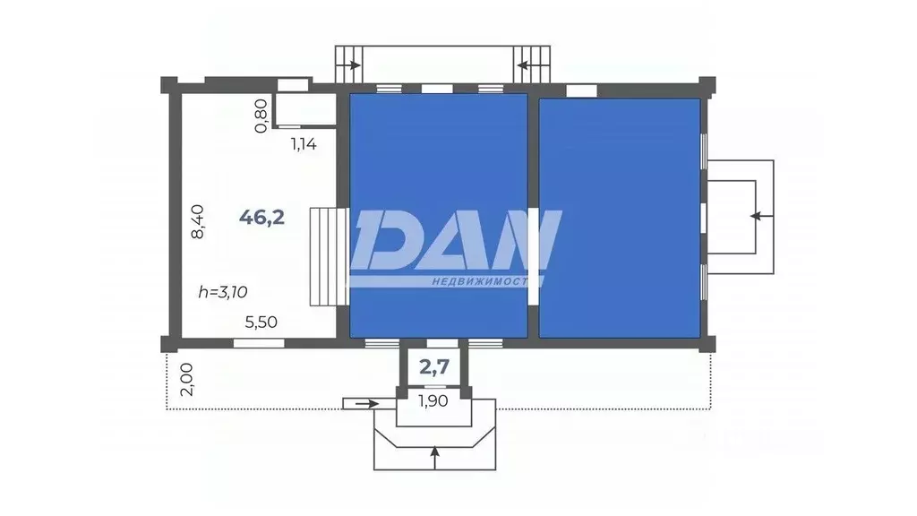 Торговая площадь в Челябинская область, Челябинск Линейная ул., 51А ... - Фото 2