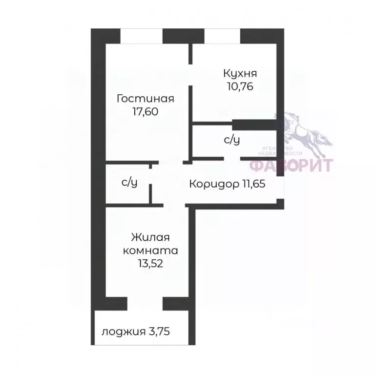 2-к кв. Оренбургская область, Оренбург Нижний проезд, 8/1 (56.5 м) - Фото 1