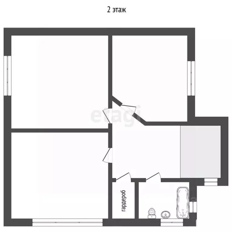 Дом в Севастополь СТ Милосердие ТСН, 245/2 (140 м) - Фото 2
