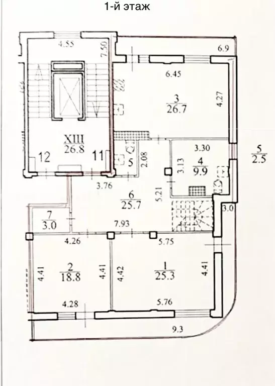 Свободной планировки кв. Санкт-Петербург ул. Графтио, 3 (205.0 м) - Фото 0