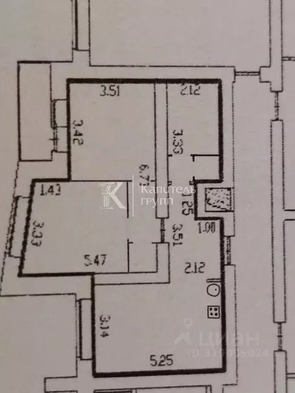 2-к кв. Тюменская область, Тюмень Харьковская ул., 64 (60.0 м) - Фото 1