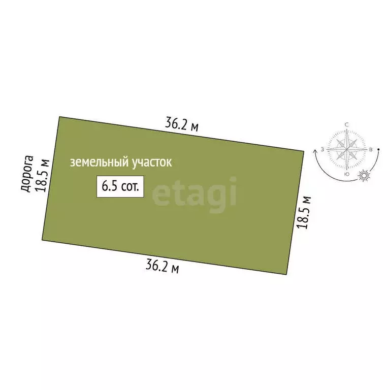 Участок в Нальчик, курортный посёлок Вольный Аул, улица Мазлоева (6.5 ... - Фото 1