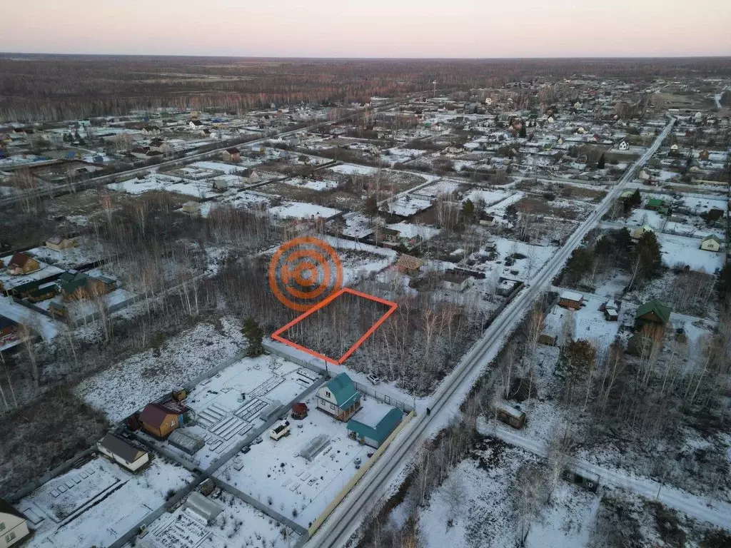 Участок в Тюменская область, Нижнетавдинский муниципальный округ, ... - Фото 1