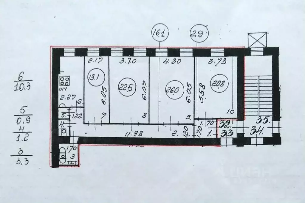 Комната Санкт-Петербург Пушкинская ул., 6 - Фото 2
