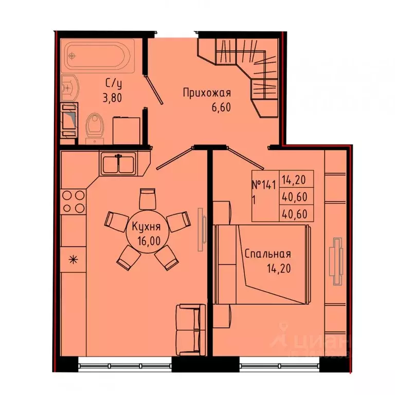 1-к кв. Ленинградская область, Коммунар г. Гатчинский муниципальный ... - Фото 1