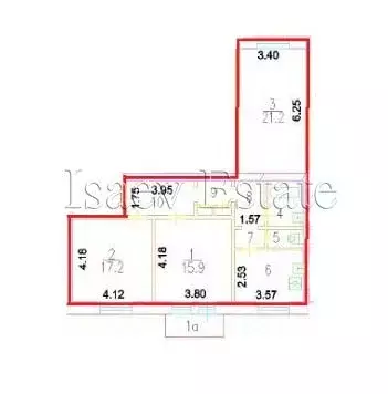 3-к кв. Москва ул. Ватутина, 13К1 (83.9 м) - Фото 2