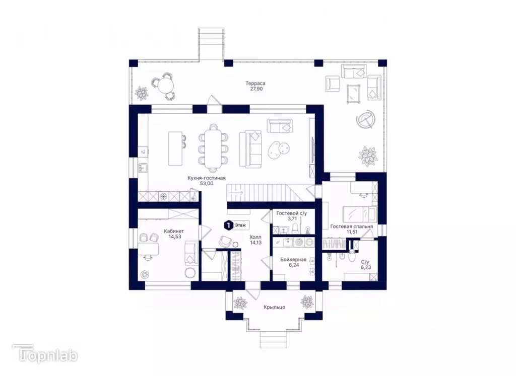 Коттедж в Московская область, Дмитровский муниципальный округ, с. ... - Фото 2