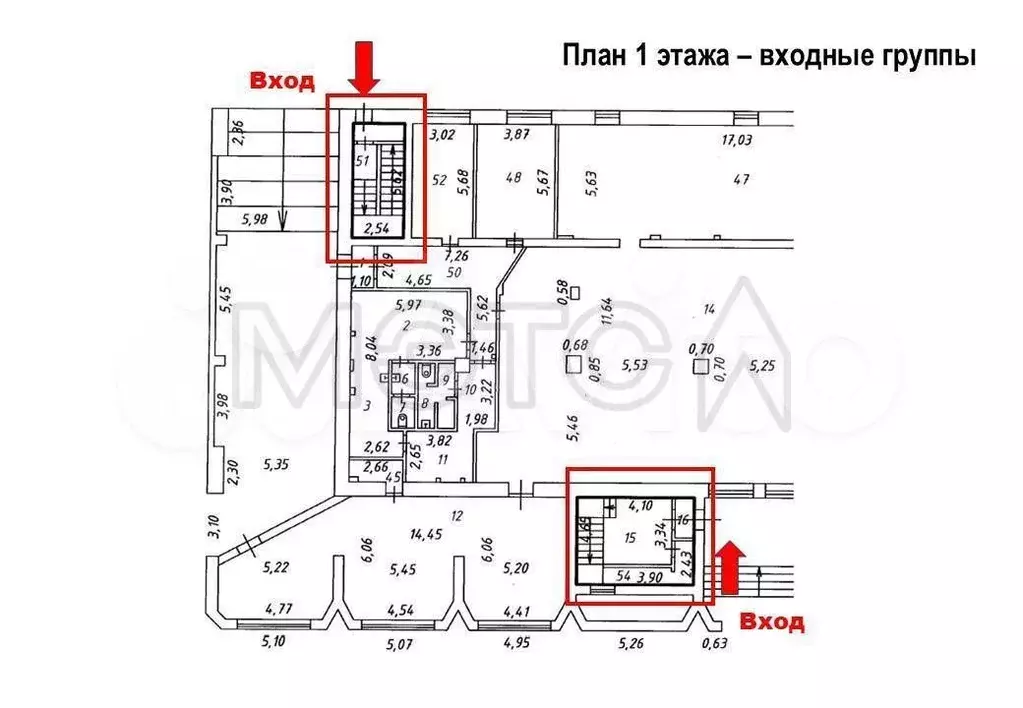 Помещение cвободного назначения, 1112 м - Фото 0