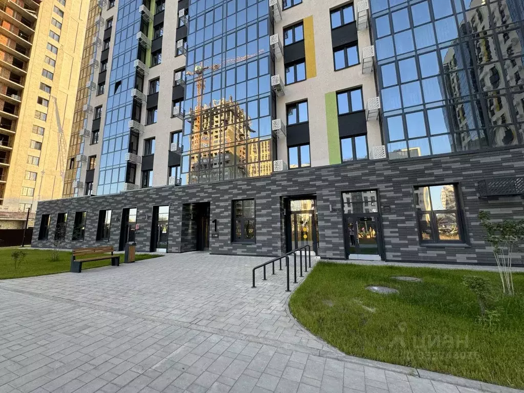 1-к кв. Татарстан, Казань ул. Александра Курынова, 5к4 (30.8 м) - Фото 1
