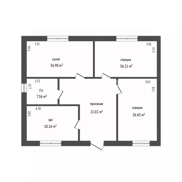 Дом в Дагестан, Дербент Штормовая ул. (145 м) - Фото 2