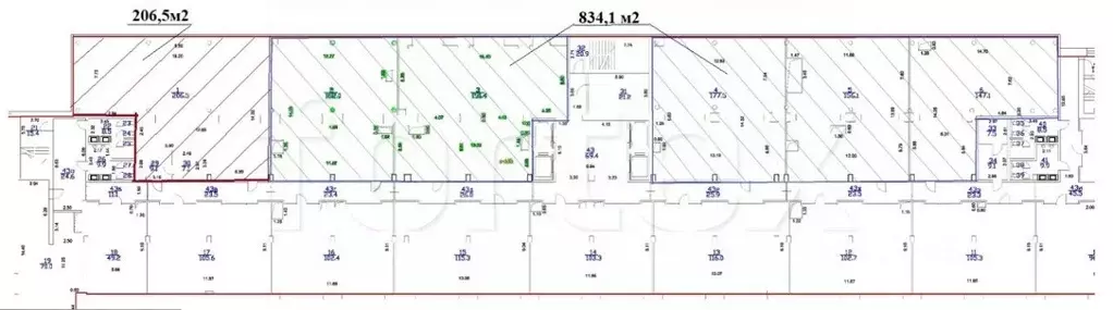 Офис в Москва Каширское ш., 3К2С2 (206 м) - Фото 1