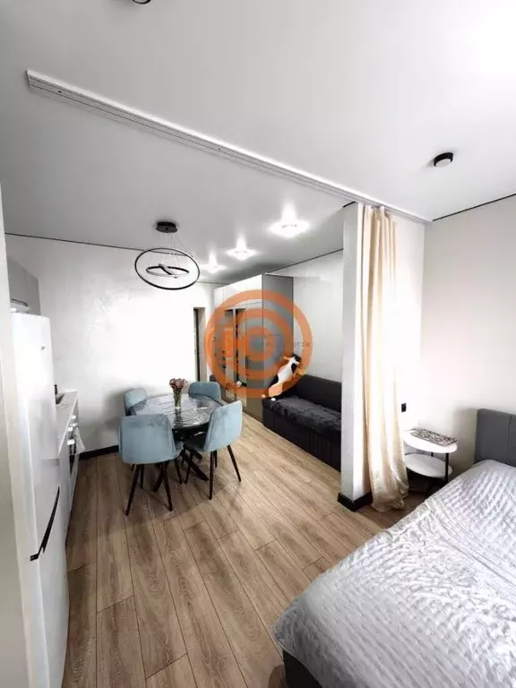 Студия Тюменская область, Тюмень Комбинатская ул., 54к2 (24.6 м) - Фото 0