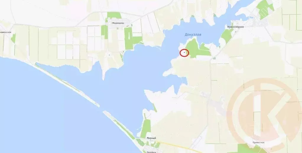 Участок в Крым, Сакский район, Штормовское с/пос, Новоозерный СНТ  ... - Фото 2