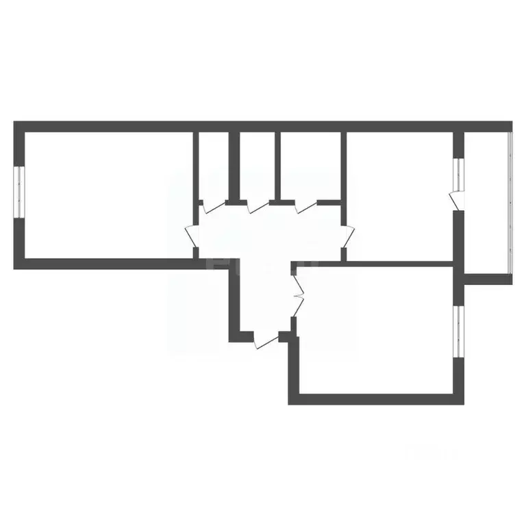2-к кв. Амурская область, Благовещенск ул. Шафира, 62/2 (60.0 м) - Фото 1