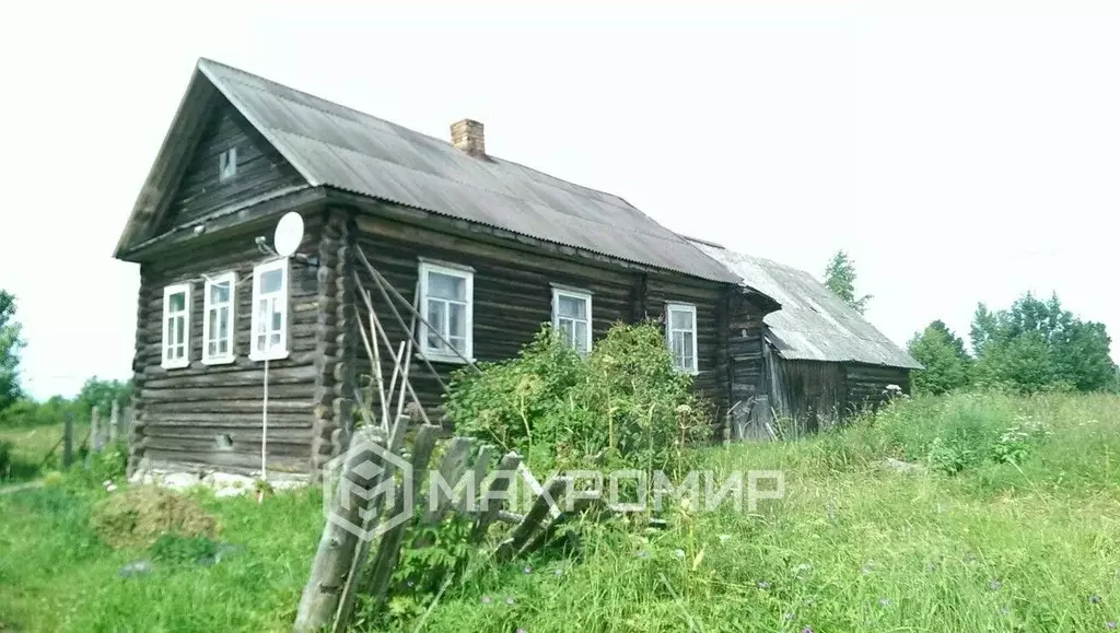 Дом в Ленинградская область, Тихвинский район, Цвылевское с/пос, д. ... - Фото 1
