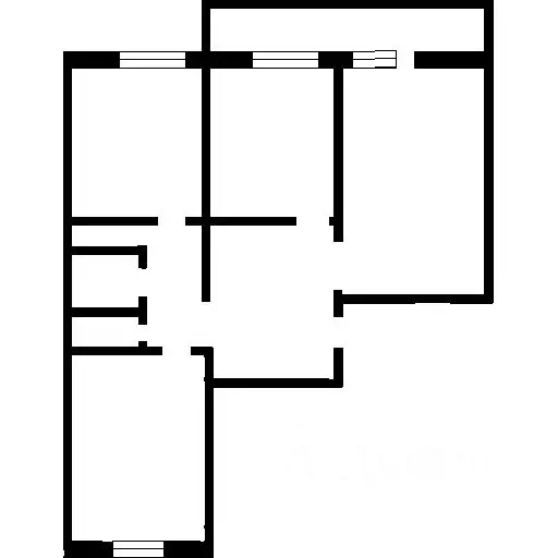 3-к кв. Нижегородская область, Кстово 3-й мкр, 9 (60.0 м) - Фото 1