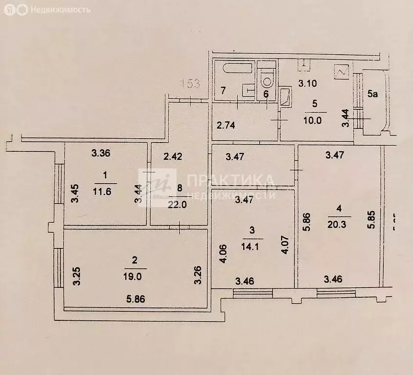 4-комнатная квартира: Москва, Светлогорский проезд, 7 (101 м) - Фото 1