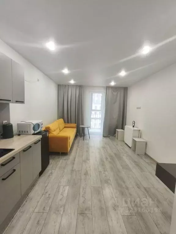 Студия Тюменская область, Тюмень Интернациональная ул., 197А (24.2 м) - Фото 1