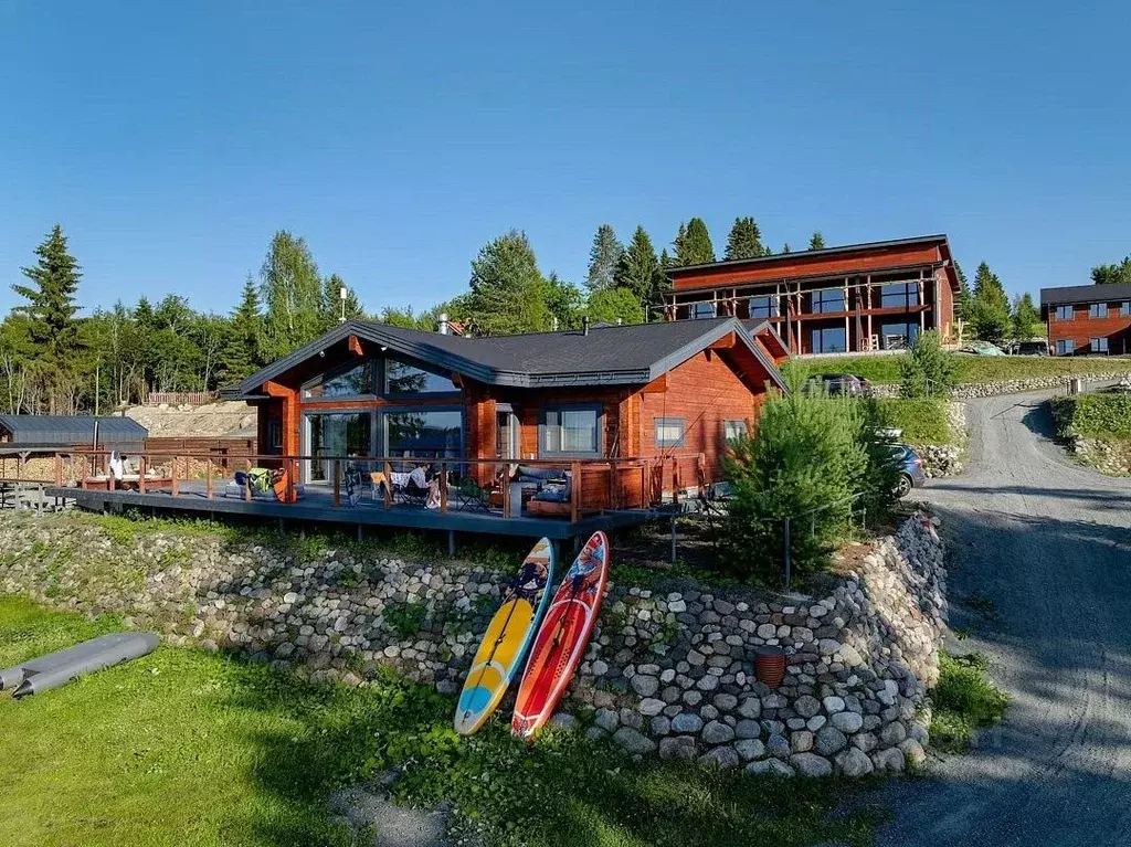 Дом в Карелия, Пряжинский район, Эссойльское с/пос, д. Сямозеро, ... - Фото 2