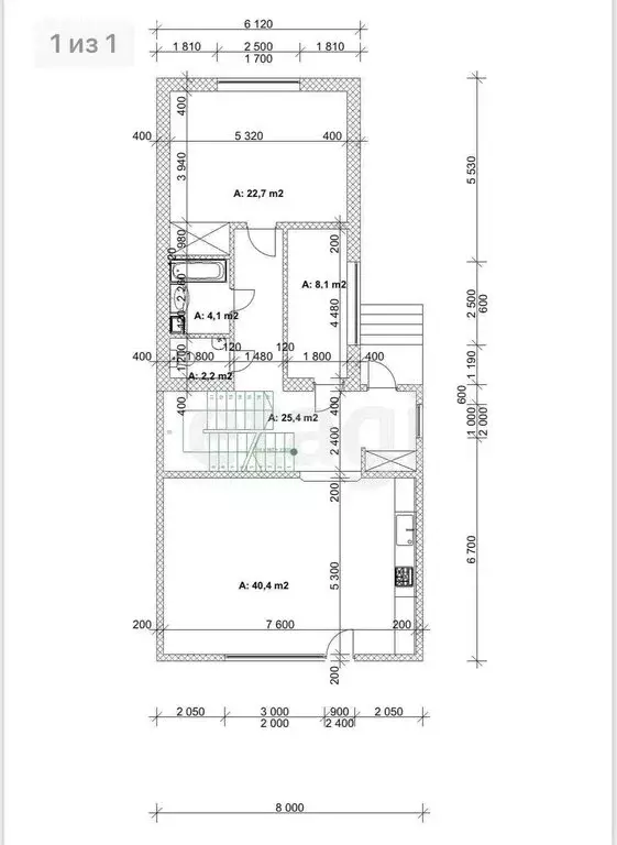 Дом в Краснодарский край, муниципальный округ Анапа, станица Анапская ... - Фото 1