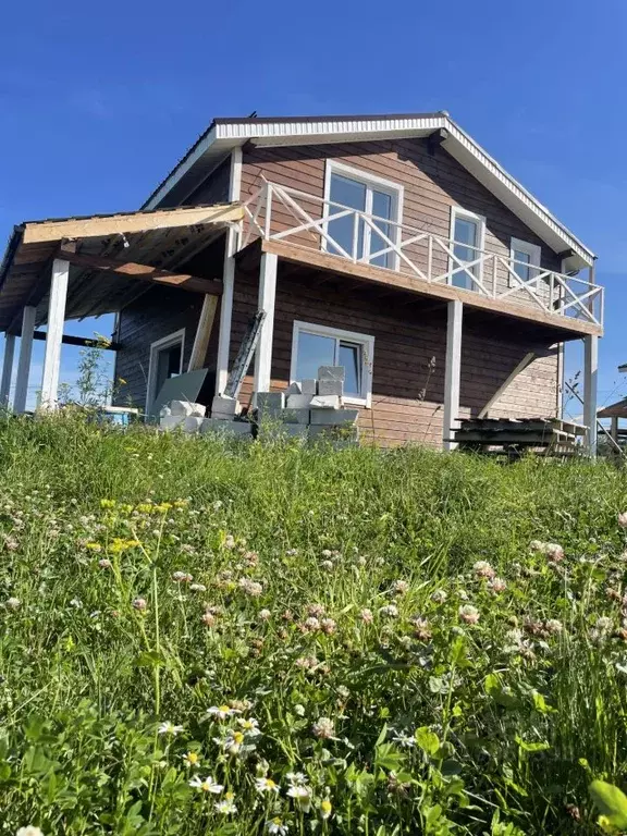 Дом в Пермский край, д. Жебреи пер. Солнечный, 2 (158 м) - Фото 1