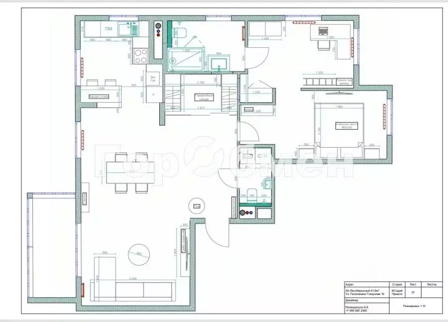 3-к кв. Московская область, Красногорск городской округ, с. ... - Фото 1