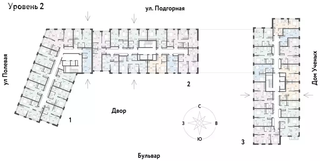 Квартира-студия: Тюмень, Подгорная улица, 73 (32.32 м) - Фото 1