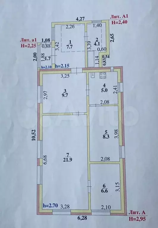 Дом 62,4 м на участке 9 сот. - Фото 0