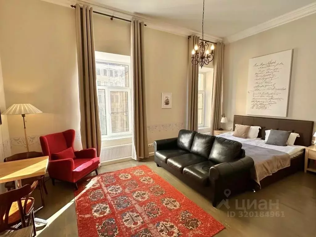 1-к кв. Санкт-Петербург Миллионная ул., 29 (28.0 м) - Фото 1