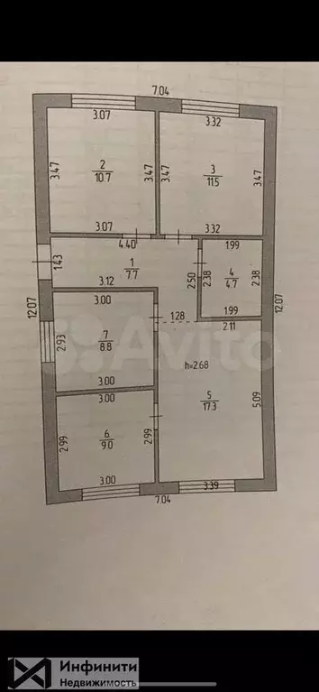 Коттедж 70 м на участке 2 сот. - Фото 0