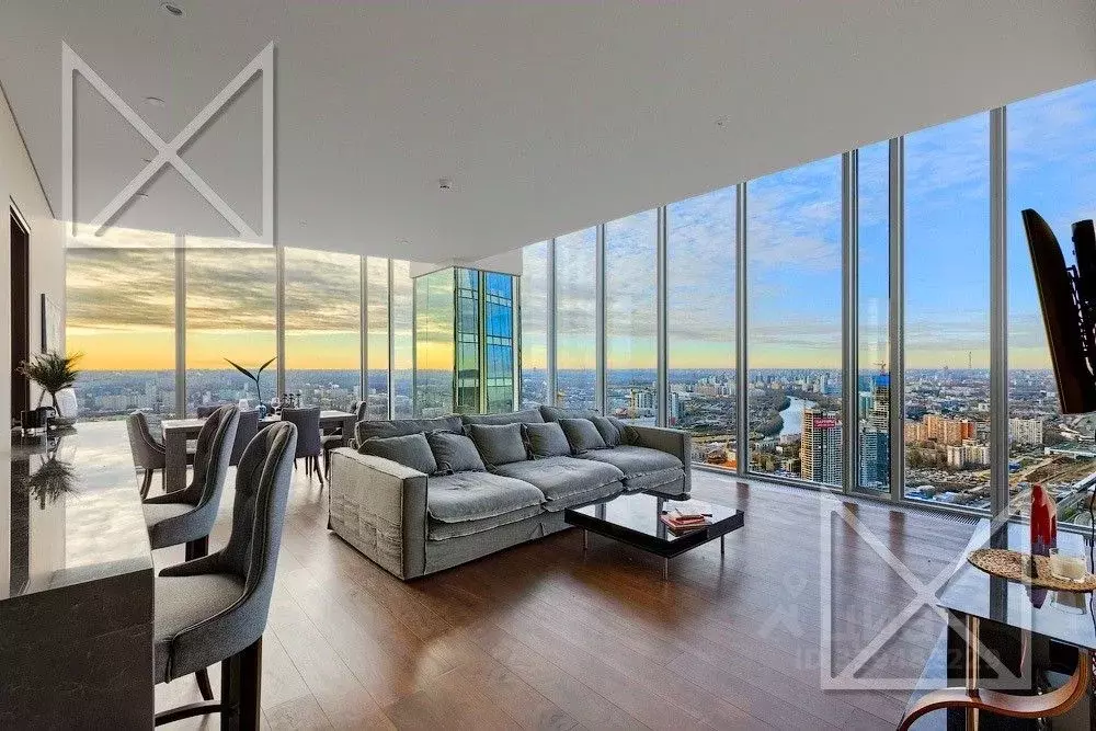 3-к кв. Москва 1-й Красногвардейский проезд, 21с2 (158.0 м) - Фото 1