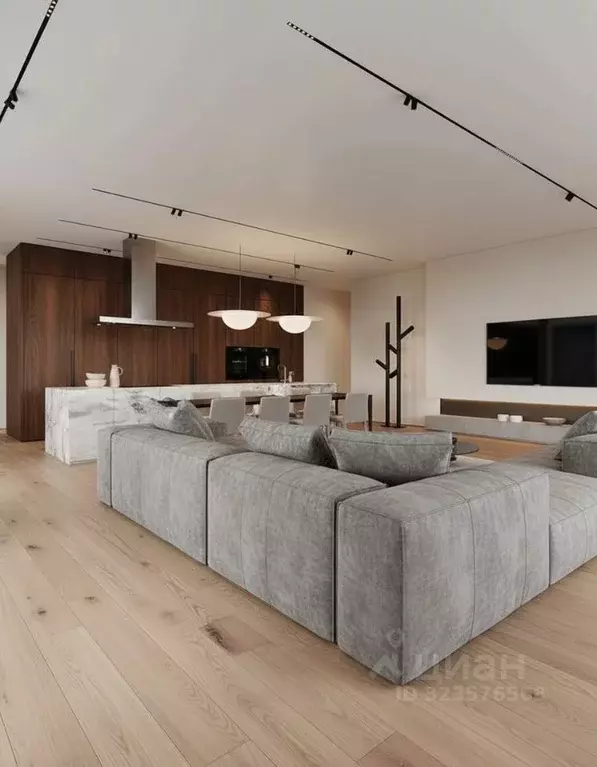 3-к кв. Москва ул. Трехгорный Вал, 14С1 (116.0 м) - Фото 1