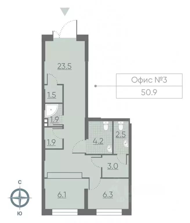 Помещение свободного назначения в Москва Производственная ул., 19к1 ... - Фото 1