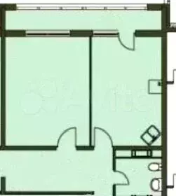 1-к. квартира, 48 м, 9/9 эт. - Фото 0