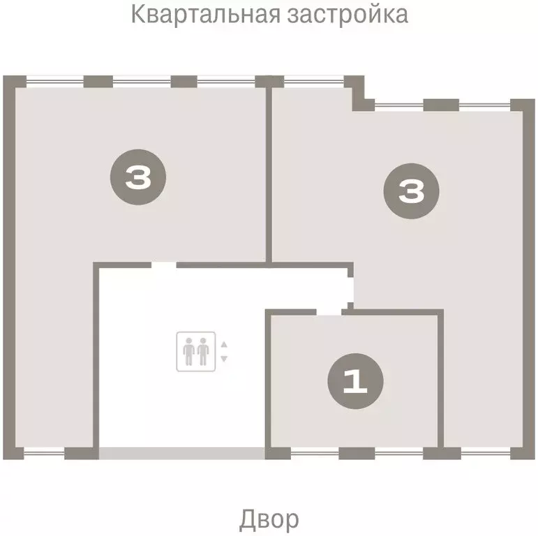 3-комнатная квартира: Новосибирск, Большевистская улица, с49 (86.6 м) - Фото 1