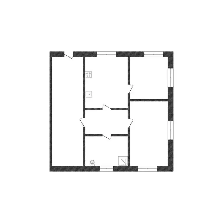 Дом в Курган, СТ Победа (108 м) - Фото 1