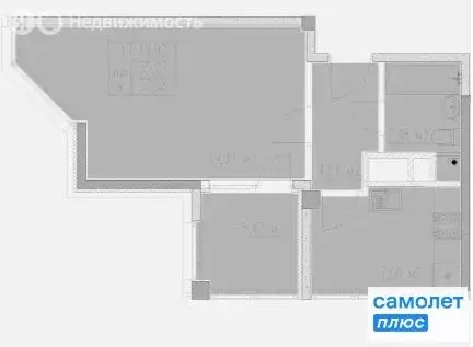 1-комнатная квартира: Агой, садовое товарищество Черноморье, Тепличная ... - Фото 0